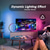 ieftine Luminile decorative inteligente-Lampă de masă inteligentă cu LED, iluminare RGB, IC, lumină de noapte care își schimbă culoarea, sincronizare muzicală, mod DIY, reglare continuă a intensității luminoase, pentru dormitor &amp;jocuri
