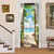cheap Garage &amp; Door Banners-Door Cover Outdoor Banners Optical Illusion Beach Vacation Mediterranean Bedroom Living Room Front Door Home Decor