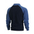 abordables Sweat-shirts basiques-Homme Sweat-shirt Sweat-shirt en polaire Sweat-shirt quart de fermeture éclair Vin Vert Véronèse Bleu Marron Gris foncé Demi-zip Bloc de Couleur Patchwork Sport &amp; Loisir Quotidien Fête Polyester