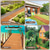 cheap Home Supplies-1pc Wooden Garden Pathway - 8ft,  Non-Slip, Handmade, Decorative Walkway for Outdoor Patios, Gardens, Yards, Beach Boardwalks, Weddings &amp; Parties, Christmas, Thanksgiving, Valentine'S Day