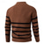 preiswerte Herrenpullover-Herren Pullover Pullover mit Viertelreißverschluss Strickpullover Gerippt Stricken Normale Oberteile Gestrickt Streifen Halber Reißverschluss Mode Lässig Urlaub Alltagskleidung Bekleidung Winter