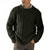 preiswerte Herrenpullover-Herren Pullover Strickpullover Gerippt Stricken Normale Oberteile Gestrickt Einfach Rundhalsausschnitt Mode Basic Urlaub Alltagskleidung Bekleidung Herbst Winter Schwarz Weiß M L XL