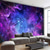 abordables Tapices de pared-tapiz Tapices Galaxia Espacio 3D Místico Cuarto Sala Residencia universitaria Fondo de puerta de pared con decoraciones