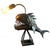 preiswerte Halloween-Anglerfischlampe USB wiederaufladbares Desktop-Metalllicht handgefertigtes Handwerk zu Hause