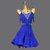 voordelige wedstrijd jurk-Latin Salsa Dance Kleding Strass Kwastje Pure Kleur Dames Prestatie Opleiding Mouwloos Spandex