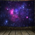 abordables Tapices de pared-tapiz Tapices Galaxia Espacio 3D Místico Cuarto Sala Residencia universitaria Fondo de puerta de pared con decoraciones