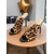 preiswerte Clogs &amp; Pantoletten für Damen-Damen-Pantoletten mit Leopardenmuster und Stilettoabsatz – offene Slipper mit hohem Absatz und Aussparungsdesign, auffälliges Schuhwerk mit Tiermuster für das Nachtleben, Clubs und Abendpartys