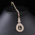 abordables Parures de Bijoux-Parure de bijoux 3 Or Strass Chrome Boucles d'oreilles Collier Femmes Élégant ancien Mode Le style rétro Classique Parure de Bijoux Pour Mariage Soirée robe demoiselle d honneur