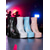 abordables Barroco &amp; Declaración-Botas de discoteca con plataforma de piel sintética de charol negro para mujer con adornos de estrellas brillantes: tacones gruesos inspirados en los años 80 para discotecas, espectáculos y moda Y2K.