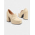 preiswerte Plateau-Pumps-Schwarze Plateau-Loafer-Heels für Damen – Retro-Slip-On-Schuhe mit klobigem Blockabsatz für Bürokleidung, Streetstyle und Vintage-inspirierte Outfits
