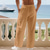 preiswerte Urlaub-Herren Leinenhosen Hose Strandhose Kordelzug Tasche Elastischer Bund Einfach Komfort Atmungsaktiv Täglich Strand Urlaub Hawaiianisch Boho Weiß Marineblau