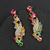 abordables Parures de Bijoux-Parure de bijoux 2 Chrome Boucles d'oreilles Collier Femmes Élégant ancien Mode Le style rétro Classique Parure de Bijoux Pour Mariage Soirée robe demoiselle d honneur