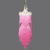 abordables robe de compétition-Robe de danse latine à manches longues pour femme, tenue de soirée, de salsa, de rumba, de chacha, avec pompons en cristal et strass