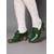 billige Victoriansk og Edwardiansk-Retro brune damesko med imitert skinn – pumps inspirert av 1930-tallet for elegant kontorantrekk og antrekk i vintagestil