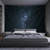 abordables Tapices de pared-tapiz Tapices Galaxia Espacio 3D Místico Cuarto Sala Residencia universitaria Fondo de puerta de pared con decoraciones
