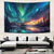 abordables Tapices de pared-tapiz Tapices Galaxia Espacio 3D Místico Cuarto Sala Residencia universitaria Fondo de puerta de pared con decoraciones