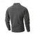 billige Basic gensere-Herre Genser Fleecegenser Svart Mørkegrønn Kakifarget kaffe Grå Henley عادي Lomme Sport &amp; Utendørs Daglig Ferie Polyester Gatemote Grunnleggende Fritid Høst Vinter Klær Gensere Gensere