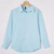 cheap Men's Button Up Shirts-Men's Shirt Waffle Shirt Summer Shirt Casual Shirt Button Up Shirt Untucked Shirts Black White khaki Light Blue Long Sleeve Plain Lapel Vacation Daily Clothing Apparel Cotton Fashion Casual