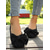 baratos Sapatilhas de mulher-sapatilhas vermelhas femininas com laço grande – sapatos sociais elegantes de bico quadrado para festas, natal e looks do dia a dia