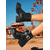abordables Bottes-Bottines motardes noires pour femmes – bottines à plateforme à lacets en similicuir avec boucles et clous, talons épais pour un style streetwear gothique, des tenues d'automne et des looks de festival