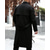economico Trench da uomo-Per uomo Cappotto Trench Trench lungo Vacanza Quotidiano Autunno Inverno Poliestere Antivento Morbido Capispalla Abbigliamento Moda Classico Semplice Tasca Bavero Doppiopetto