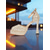 abordables Zapatos de salón de plataforma-Tacones altos con plataforma y purpurina dorada para mujer, zapatos de fiesta con tiras gruesas en el tobillo para la vida nocturna y atuendos de club.
