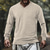 preiswerte Herrenpullover-Herren Pullover Strickpullover Gerippt Stricken Normale Oberteile Gestrickt Einfach V Ausschnitt Mode Basic Urlaub Alltagskleidung Bekleidung Herbst Winter Kamel Schwarz S M L
