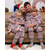 cheap Christmas Family Pajamas-Family Pajamas Christmas Pattern Home Print Red Long Sleeve Active Matching Outfits