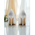 abordables novia-Zapatos de tacón alto con cristales dorados para mujer: tacones de aguja con punta puntiaguda y brillantes diamantes de imitación para bodas, fiestas de noche y ocasiones formales.