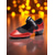 cheap Jazz Shoes-Women's Red and Black Split Sole Jazz Dance Shoes - Comfortable Slip-Resistant Performance Sneakers for Latin, Modern and Ballroom Practice