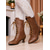 abordables Victoriano &amp; Eduardo-Botines con cordones eduardianos para mujer, décadas de 1900 a 1910: botines de tacón bajo de dos tonos, estilo victoriano, para fiestas de disfraces, tés vintage y recreaciones históricas.