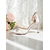 preiswerte Braut-Damen-Braut-Pumps aus Satin mit Kristallverzierungen – elegante Pumps mit Knöchelriemen, perfekt für Hochzeiten und besondere Anlässe