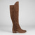 baratos Cowboy &amp; Western Boots-botas femininas de camurça marrom com franjas e tiras de fivela - estilo western para festivais, passeios casuais e aventuras ao ar livre