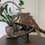 preiswerte Halloween-Anglerfischlampe USB wiederaufladbares Desktop-Metalllicht handgefertigtes Handwerk zu Hause