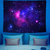 abordables Tapices de pared-tapiz Tapices Galaxia Espacio 3D Místico Cuarto Sala Residencia universitaria Fondo de puerta de pared con decoraciones