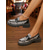 ieftine Mocasini de Damă-Loaferi cu imprimeu zebra pentru femei – Pantofi chunky platform slip-on cu detaliu în lanț auriu pantofi fashion îndrăzneți cu imprimeu animal pentru ținute casual streetwear și Oktoberfest