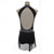 cheap Figure Skating Dresses-Figure Skating Dress Women's Girls' Ice Skating Dress Black Patchwork Thumbhole Mesh Spandex Stretchy Training Practice Professional Skating Wear Thermal Warm Crystal / Rhinestone Long Sleeve Ice