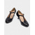 preiswerte Pumps mit Kitten-Heel-Beigefarbene Pumps mit T-Riemen und Kitten Heel für Damen – elegante Schuhe im Vintage-Stil der 50er Jahre mit runder Spitze für den Weg zur Arbeit im Herbst und Winter, Büro-Outfits und elegante