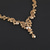 abordables Parures de Bijoux-Parure de bijoux 2 Chrome 1 Collier Boucles d'oreilles Femmes Élégant ancien Mode Le style rétro Classique Parure de Bijoux Pour Mariage Soirée robe demoiselle d honneur