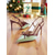 baratos sapatos slingback-Sapatos de salto agulha femininos verdes e vermelhos com tiras finas e detalhes de laço para coquetéis e comemorações de feriados