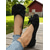 baratos Sapatilhas de mulher-sapatilhas vermelhas femininas com laço grande – sapatos sociais elegantes de bico quadrado para festas, natal e looks do dia a dia