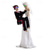 economico Halloween-Giorno dei morti messicano, grande oggetto decorativo elettrico, parco divertimenti di Halloween, casa stregata, scheletro sposa attivato dal movimento, accessorio decorativo