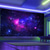 abordables Tapices de pared-tapiz Tapices Galaxia Espacio 3D Místico Cuarto Sala Residencia universitaria Fondo de puerta de pared con decoraciones