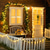 ieftine Luminile solare de exterior-Șiruri de lumini cu bulbi solari în aer liber 50 LED-uri 7m lumini cu bilă de cristal 6.5m 30 LED-uri impermeabile IP65 8 modele lumini de fantezie solare ghirlande de grădină decor