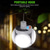 cheap Camping Lights &amp; Lanterns-Rechargeable Camping Lantern with Hook 1200 Lumens , IPX7 Waterproof LED Emergency Light - 1800mAh Battery, Solar/USB Charging, 5 Light Modes for Tent/Hiking/Hurricane
