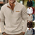abordables Sweat-shirts basiques-Homme Sweat-shirt Abricot Noir Blanche Vin Vert Véronèse Col montant Bloc de Couleur Patchwork Sport &amp; Loisir Quotidien Fête Polyester Velours côtelé Streetwear Basique Occasionnel Printemps Automne