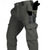 abordables Pantalons Cargo-Homme Pantalons Cargo Pantalon en polaire Pantalon tactique Pantalons Boutons Multi-poches Uni Portable Chaud Extérieur Quotidien Camping &amp; Randonnée Mode Classique Vert Kaki
