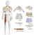billige Jentekostymer-Kpop-inspirert Inspirert av koreansk idol Idol Popstjerne Kostume Fancy dress Virtuelt idol for Jente Barne Halloween Karneval Ytelse Comic Con Anime-messe
