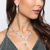 abordables Parures de Bijoux-un parure de bijoux de mariée 2 Diamant Imitation 1 Collier Boucles d'oreilles Femmes Élégant Personnalisé Luxe Adorable Classique Goutte Amour Parure de Bijoux Pour Mariage Tenue de soirée Cadeau