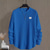 baratos Suéteres básicos-Homens Moletom Branco Gola Redonda Tecido Jacquard Diário Desportos e Ar livre Feriado Poliéster Roupa de rua Básico Casual Primavera Outono Roupa Moletons Moletons Manga Longa